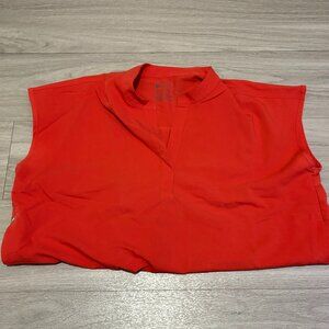 Coral Figs L Rafaela Oversized Scrub Top